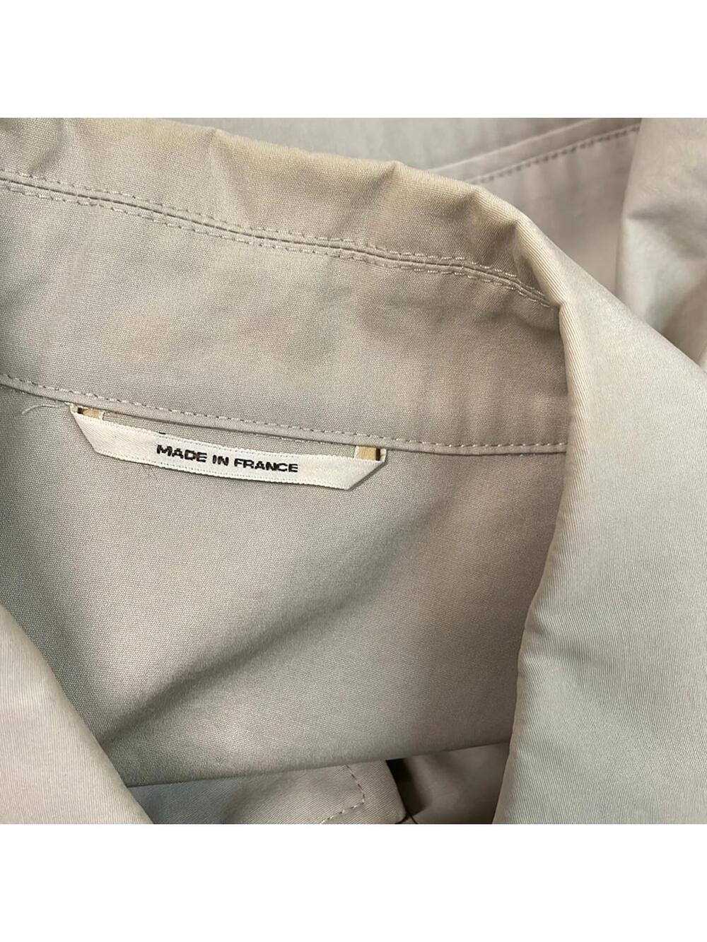 Hermes Beige Cotton Coat #277630H53B - Picture 6 of 7